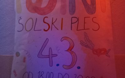 Pustni šolski ples