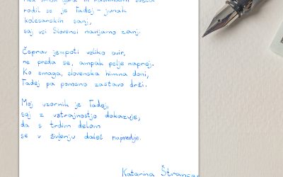 Rišem/pišem za prijatelja